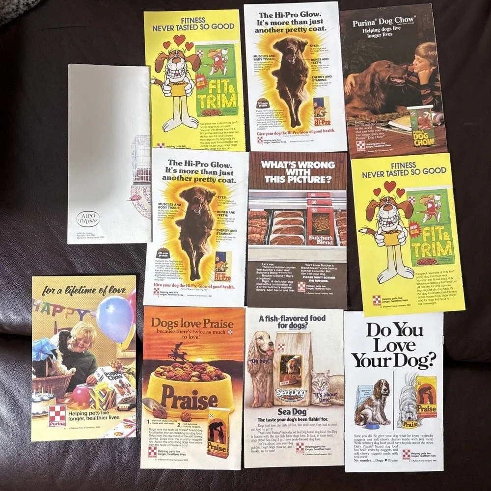 Vintage 1983/1984 Pet Information Dog‎ Pamphlets
